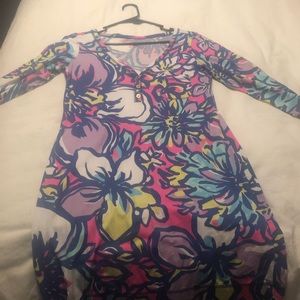 Lilly Pulitzer quarter sleeve dress